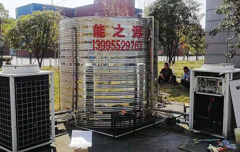陽邏港綜合樓空氣能熱泵機組工程案例
